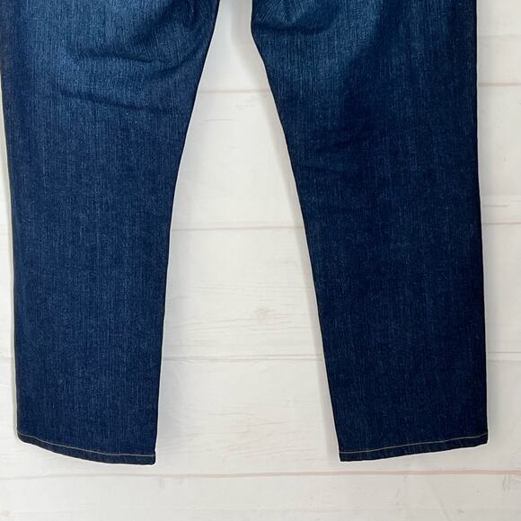 AG Adriano Goldschmied Men's Jeans 35x28 Blue Denim B-Type III Easy Dark Wash - Picture 8 of 15